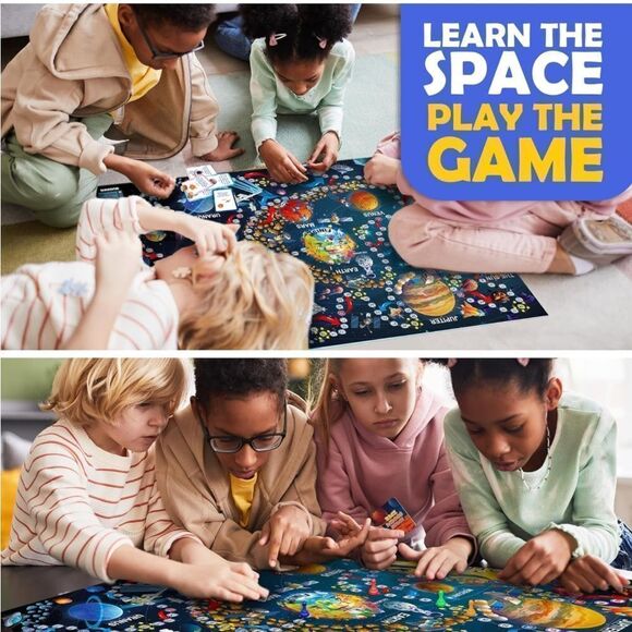 NEW QUOKKA Space Board Game Learning Family Fun - Picture 7 of 14